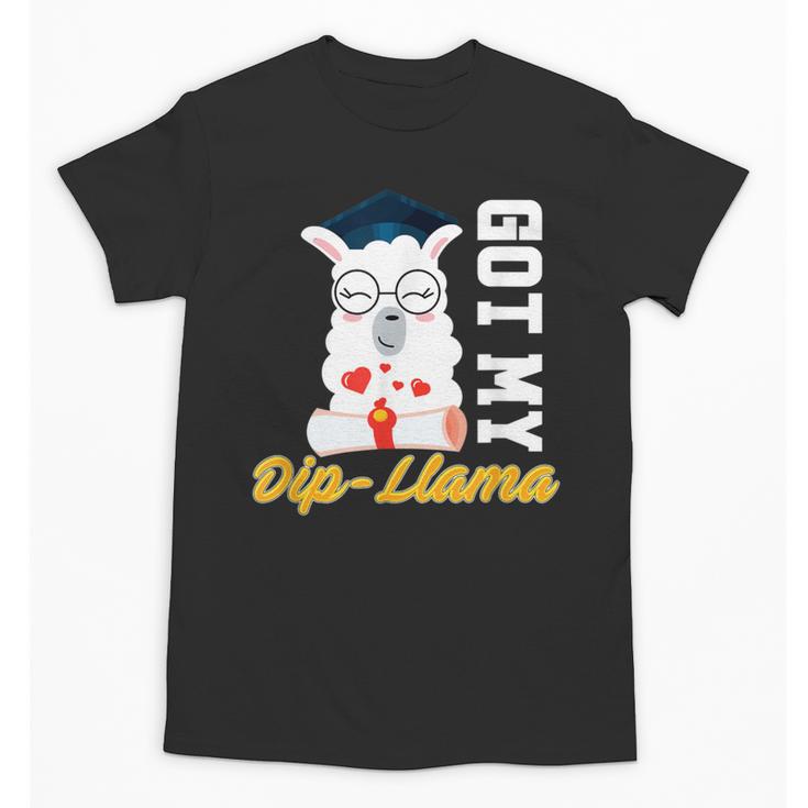 Senior Graduation TShirt 2019 Got My Dip-Llama Diploma Shirt Unisex T-Shirt