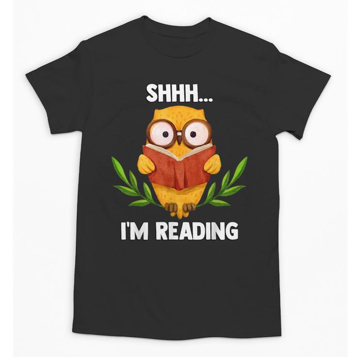 Shhh I'm Reading World Book Day Costume 2026 Kids Unisex T-Shirt