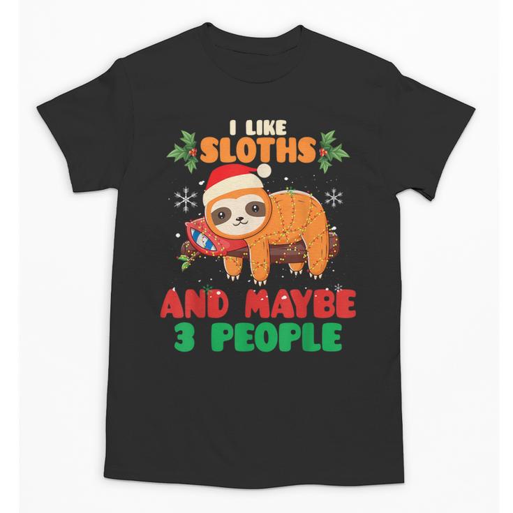 Sloth For Sloth Lover Men Women Kids Introverts Unisex T-Shirt