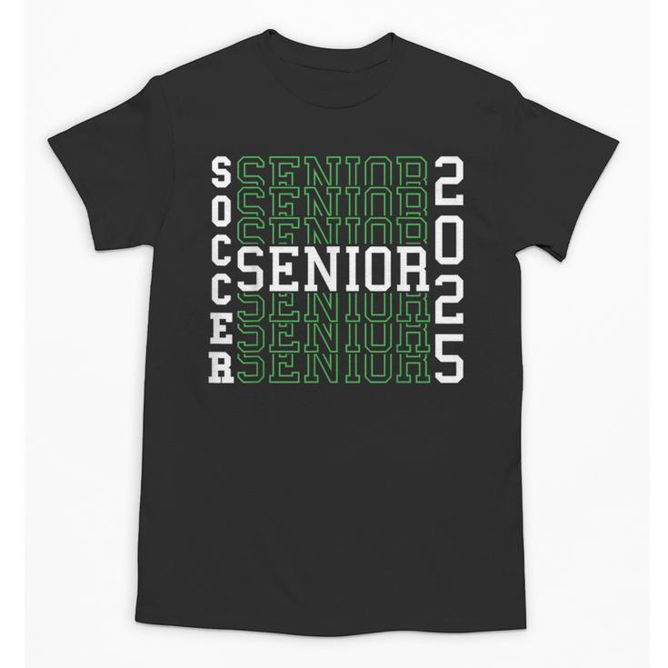 Soccer Senior Night Soccer Senior 2025 Graduation 45 Unisex T-Shirt