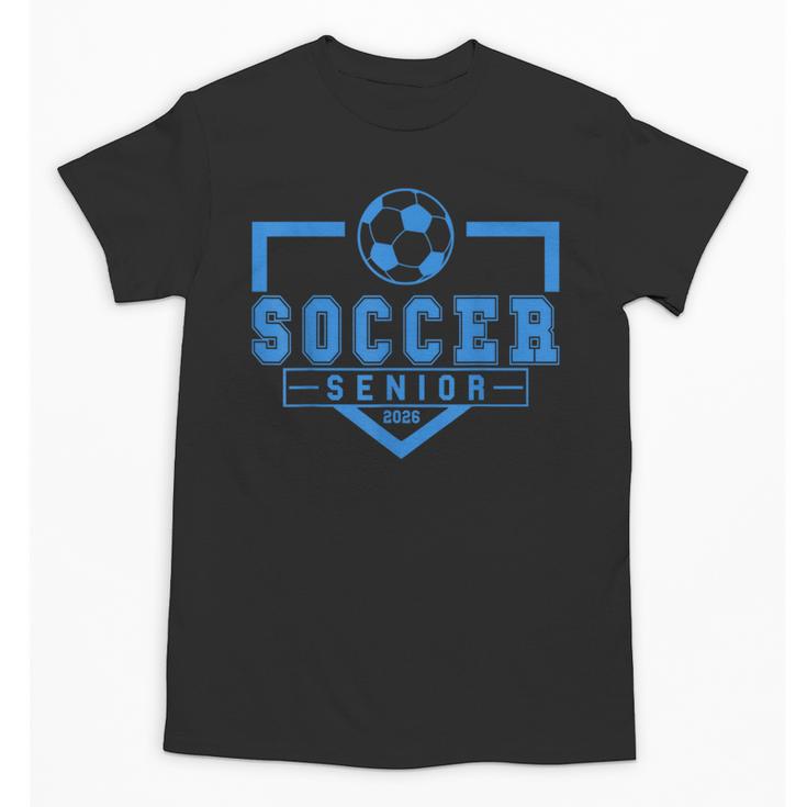 Soccer Senior Night Soccer Senior 2026 Graduation 44 Unisex T-Shirt
