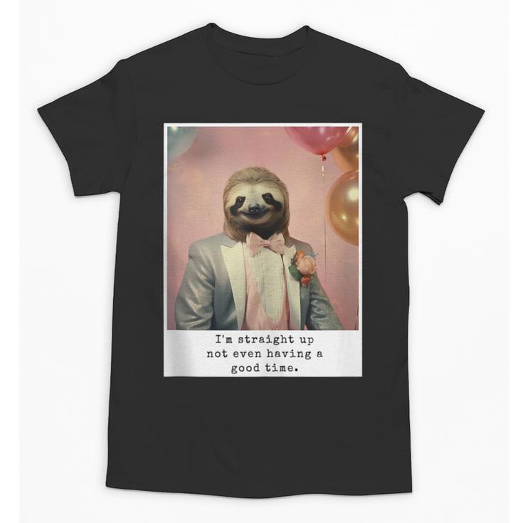 Social Anxiety Not Having A Good Time Socializing Introvert Unisex T-Shirt