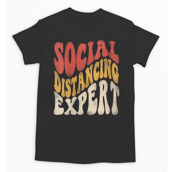 Social Distancing Expert Introvert Unisex T-Shirt