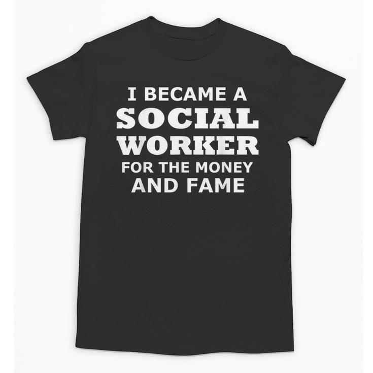 Social Worker Graduation Men Women Social Worker Unisex T-Shirt