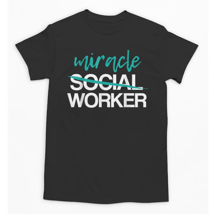 Social Worker Work Month MSW Graduation Masters Unisex T-Shirt