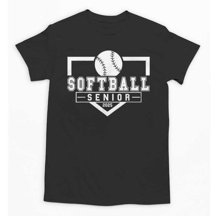 Softball Senior Night Softball Senior 2025 Graduation 4 Unisex T-Shirt