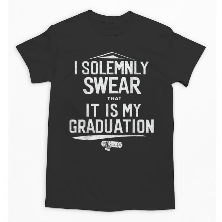 I Solemnly Swear That It's My Graduation Class Of 2024 Grad Unisex T-Shirt