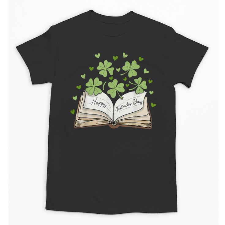 St Patricks Day Book Lover Librarian Reading Saint Pattys Unisex T-Shirt