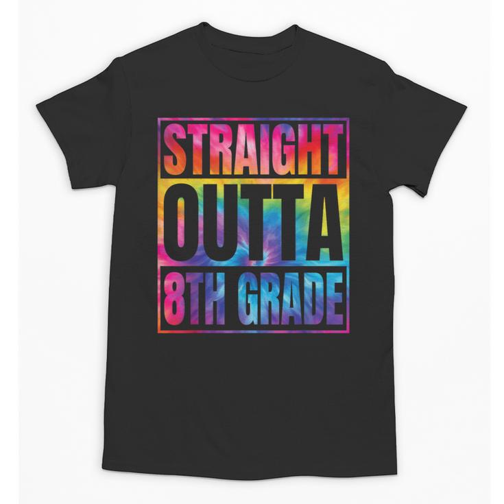 Straight Outta 8th Grade Great Graduation Eighth Grade Unisex T-Shirt