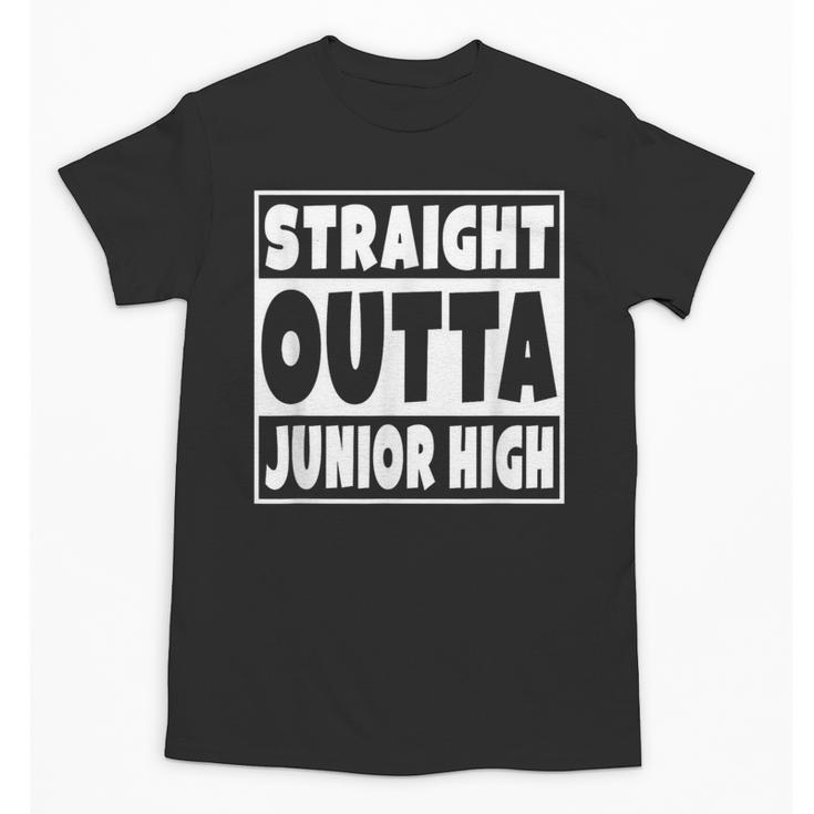 Straight Outta Junior High 8th Grade Graduation Unisex T-Shirt