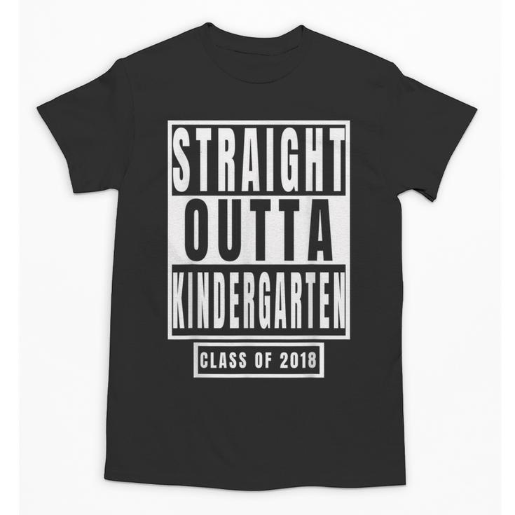 Straight Outta Kindergarten TShirt Graduation Tee Unisex T-Shirt