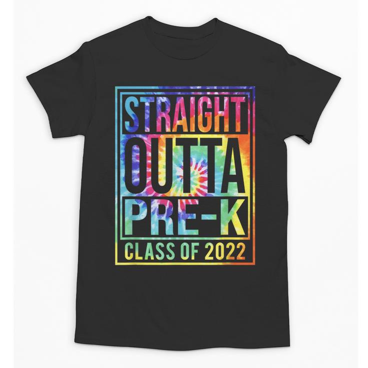 Straight Outta Pre-K Class Of 2022 Preschool Graduation Unisex T-Shirt