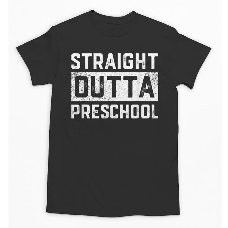 Straight Outta Preschool  Graduation Kids Unisex T-Shirt