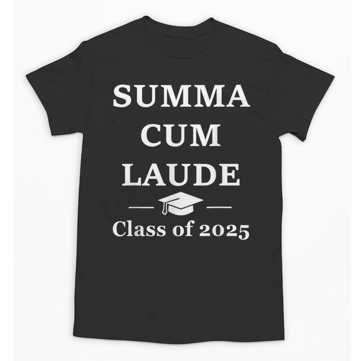 Summa Cum Laude Class Of 2025 Distinction Degree Graduation Unisex T-Shirt