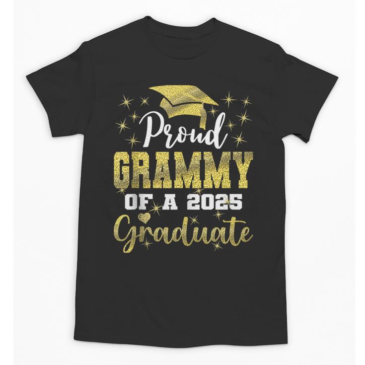 Super Proud Grammy Of 2025 Graduate Senior Graduation Family Unisex T-Shirt