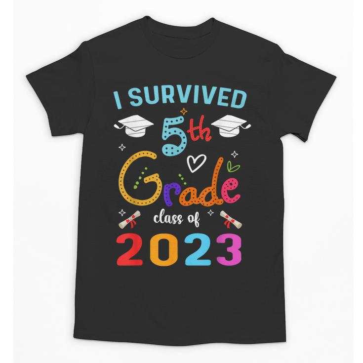I Survived 5th Grade Graduation Class 2023 Elementary Unisex T-Shirt