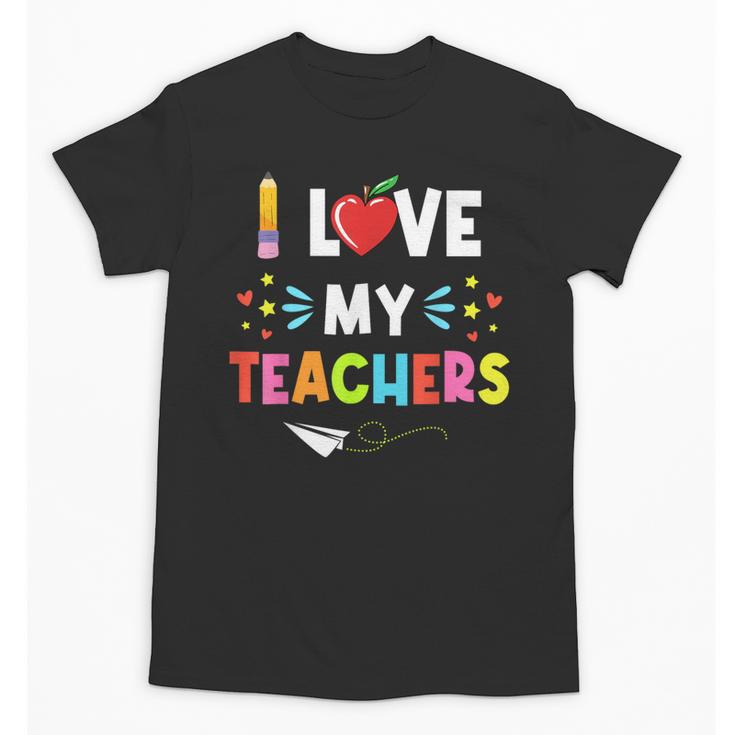 Teens Graduation I Heart My Teacher I Love My Teachers Unisex T-Shirt
