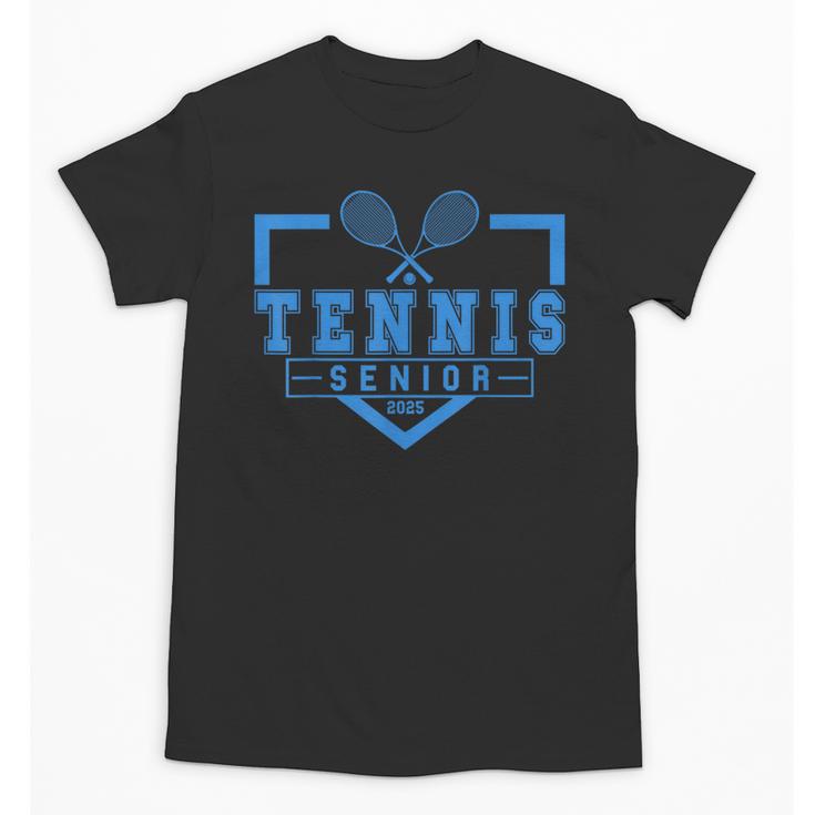 Tennis Senior Night Tennis Senior 2025 Graduation 40 Unisex T-Shirt