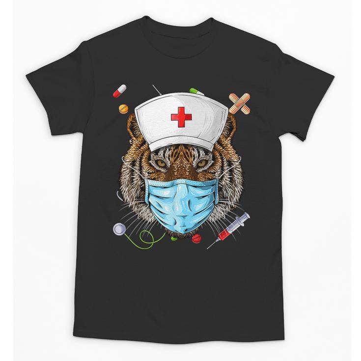 Tiger Nurse RN ER Nursing School Graduation Unisex T-Shirt