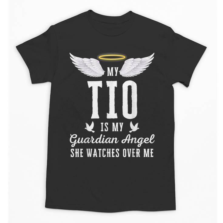 My Tio Is My Guardian Angel In Loving Memorial Memory Tee Unisex T-Shirt