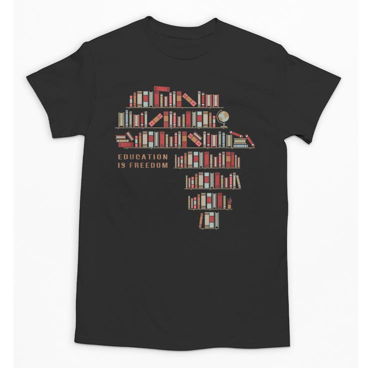 History Book Education Is Freedom Unisex T-Shirt