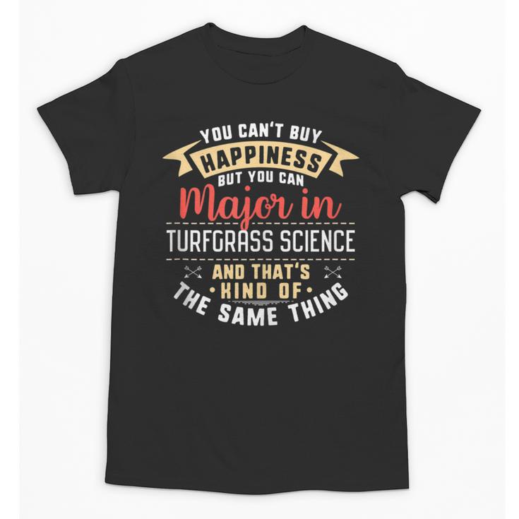 Turfgrass Science Major Student Shirt Graduation Unisex T-Shirt
