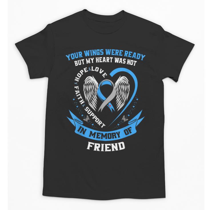Type 1 Remembrance Memory Of Friend Diabetes Awareness Month Unisex T-Shirt
