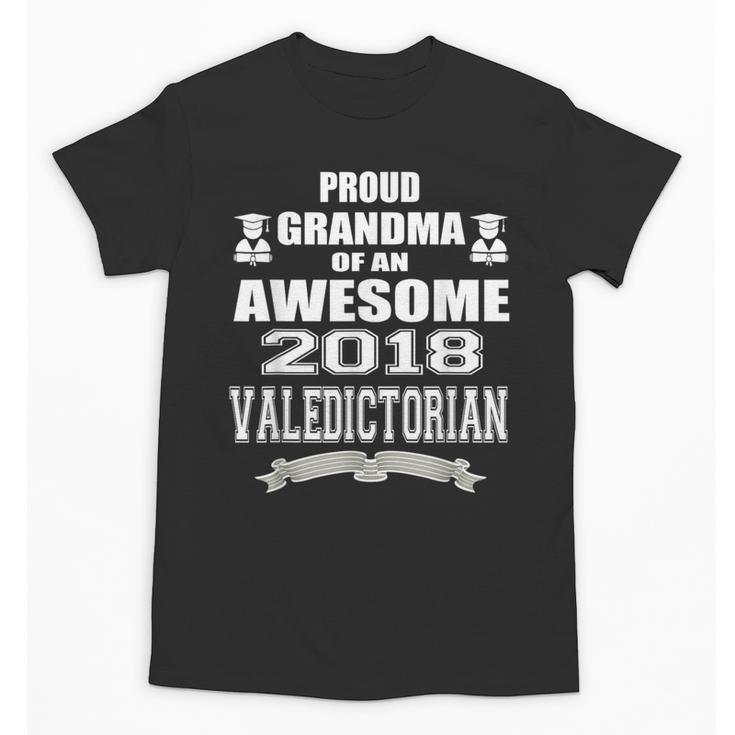 Valedictorian Scholar Grandma T Shirt Graduation Speech Unisex T-Shirt