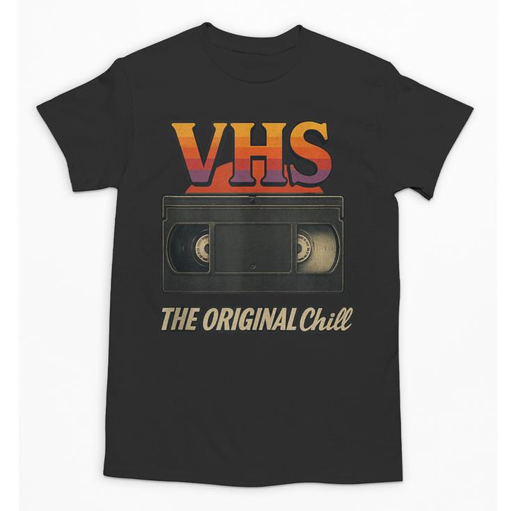 VHS Tape Nostalgia Old School Technology Humor Unisex T-Shirt
