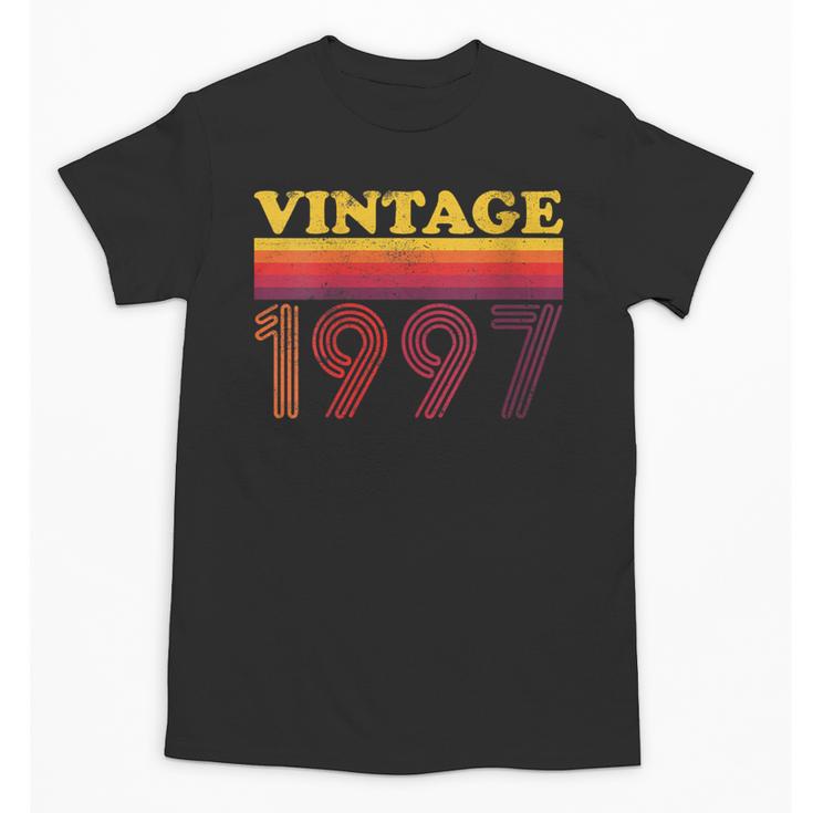 Vintage 1997 Retro Style 90's Born Nostalgia Vibes Birthday Unisex T-Shirt
