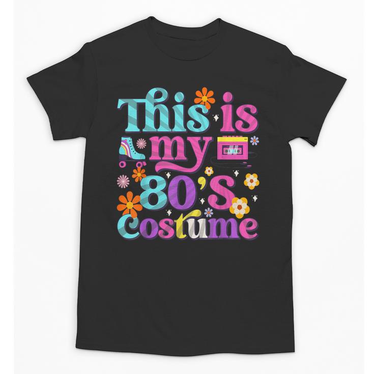 Vintage 80s Costume Nostalgia 1980s Fashion Cute Girls Women Unisex T-Shirt