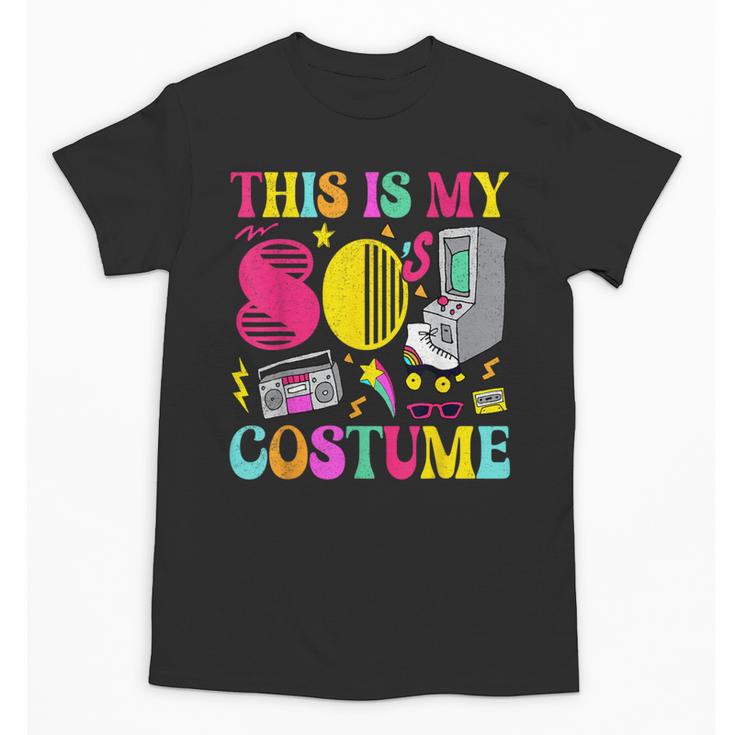 Vintage 80s Vibes Costume Nostalgia 1980s Fashion Cassette Unisex T-Shirt