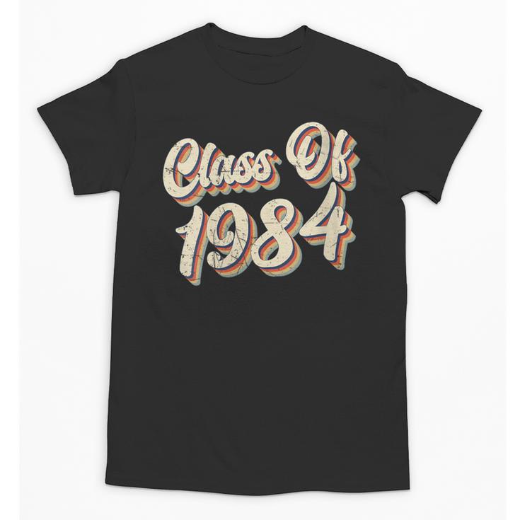 Vintage Class Of 1984 40th Reunion High School Graduation 84 Unisex T-Shirt