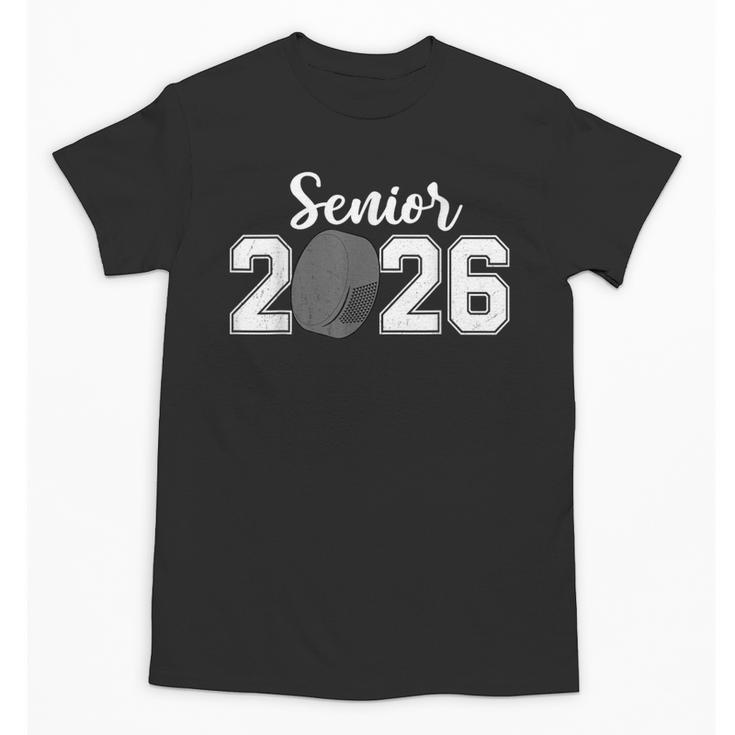 Vintage Class Of 2026 Hockey Senior 2026 Graduation 2026 Unisex T-Shirt