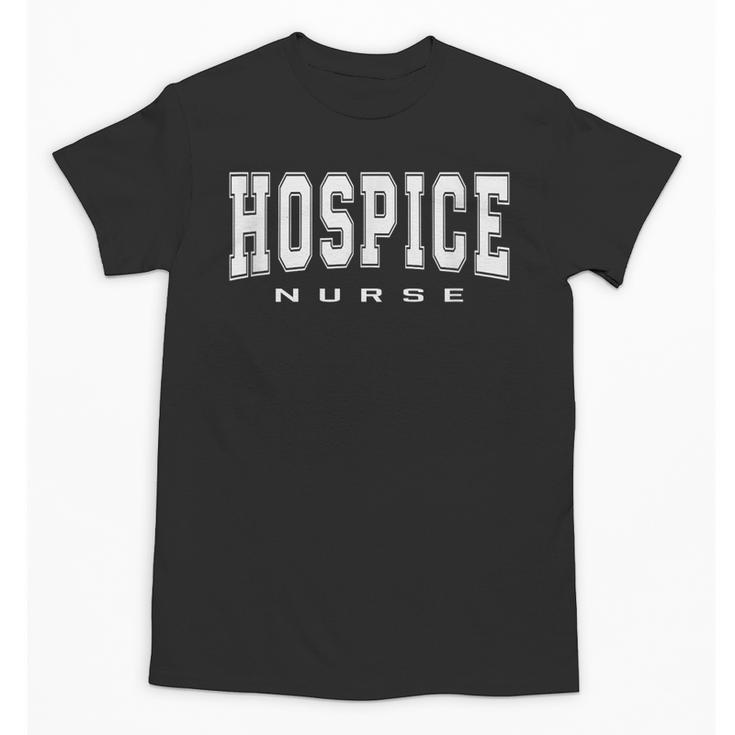 Vintage Hospice Nurse Doctor Graduation Medical Nursing RN Unisex T-Shirt