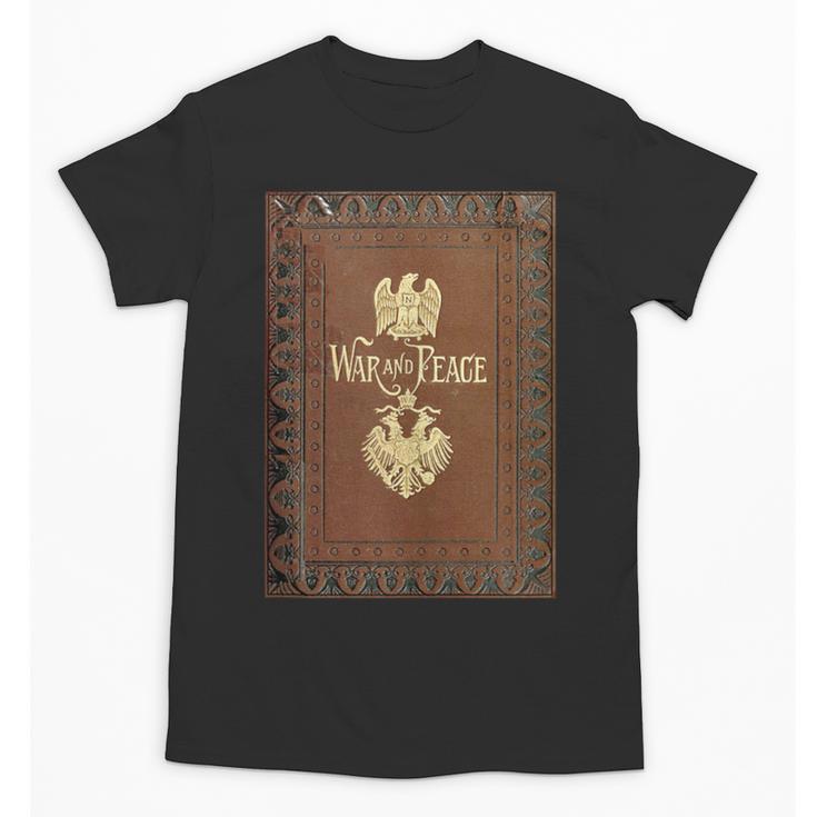 War And Peace Book Cover Unisex T-Shirt