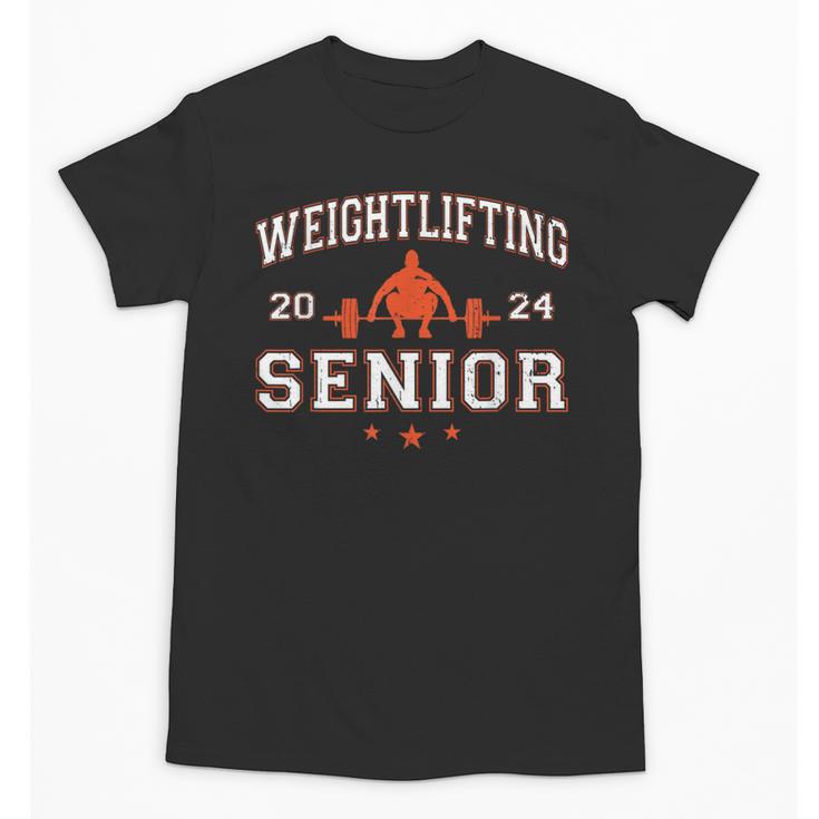 Weightlifting Senior 2024 Graduation Unisex T-Shirt