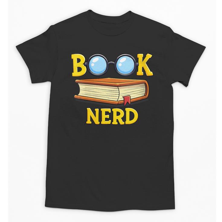 Women's Adorable Book Nerd Typography Minimalist Library Lover Unisex T-Shirt