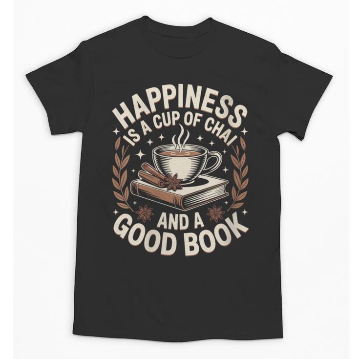 Women's Chai Tea And Books Chai Latte Lover Unisex T-Shirt