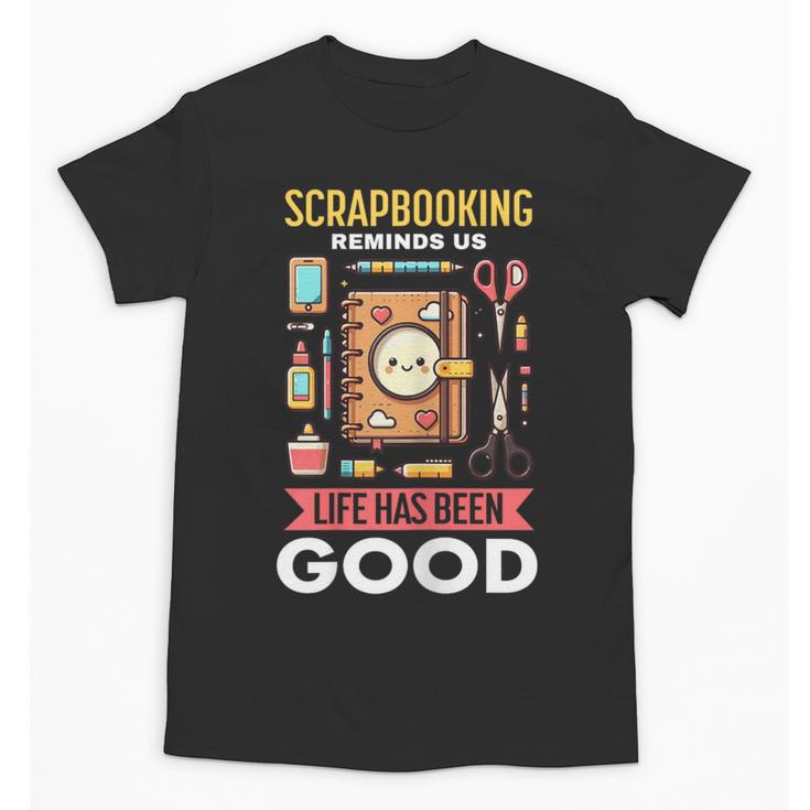 Women's Scrapbooking Enthusiast Top Crafty Memory Keeper Unisex T-Shirt