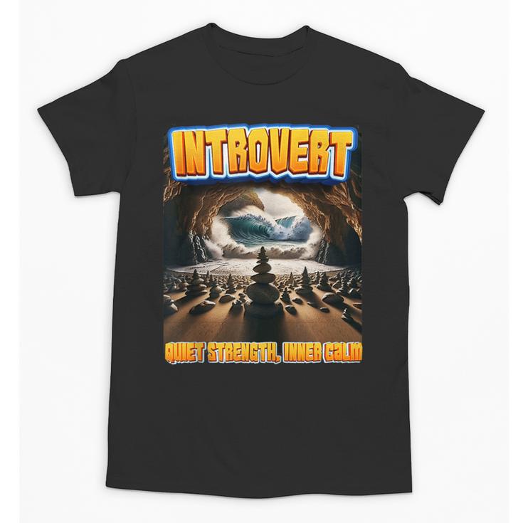World Introvert Day Quiet Strength Inner Calm Unisex T-Shirt