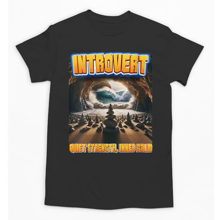 World Introvert Day Quiet Strength Inner Calm Unisex T-Shirt