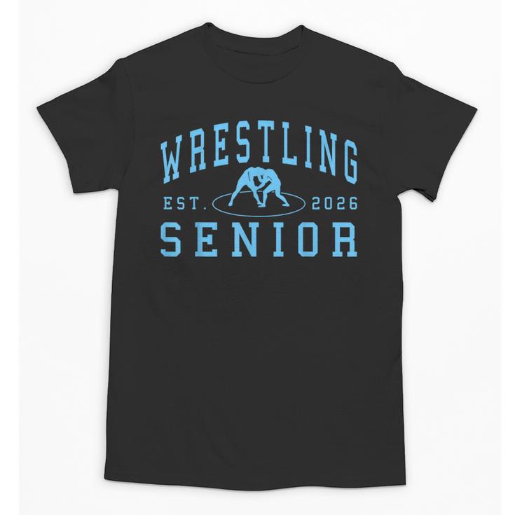 Wrestling Senior Night Wrestling Senior 2026 Graduation 70 Unisex T-Shirt