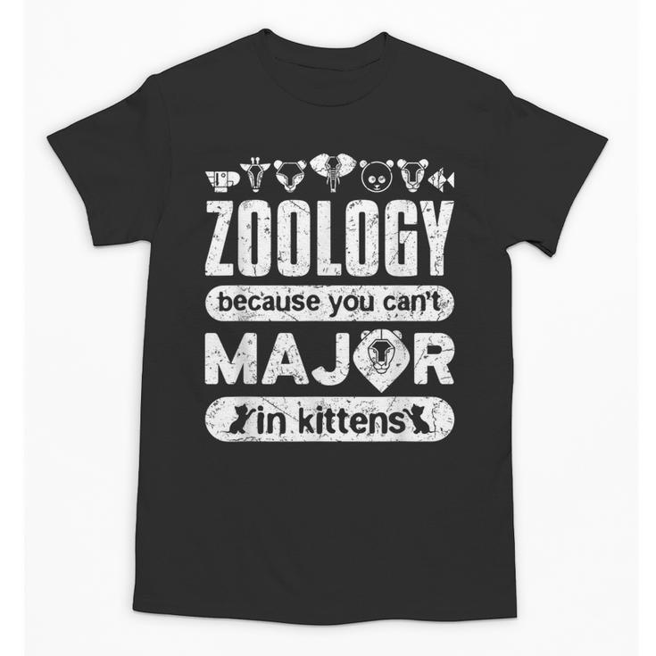 Zoology Major Graduation Zoology Quote Unisex T-Shirt