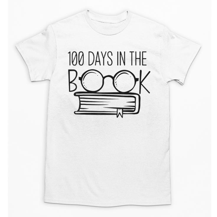 100 Days Of SCHOOKBook Nerd Book Lover Reading Librarian Boo Unisex T-Shirt