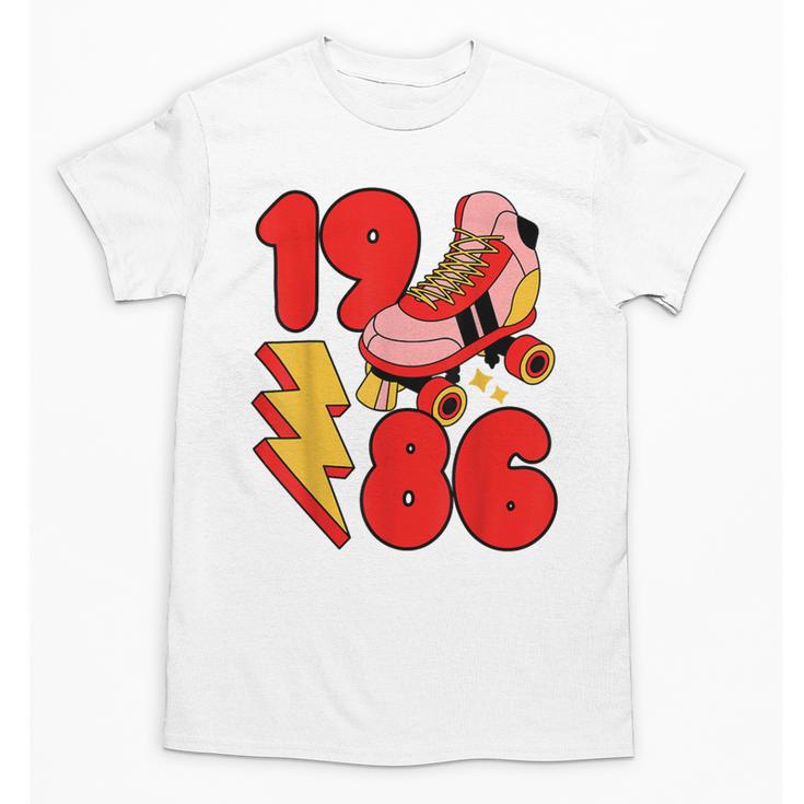 1986 Retro Roller Skate Vintage 80s Nostalgia Collector Unisex T-Shirt