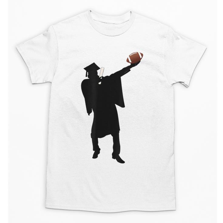 2019 Football Graduation Dab Shirt- Dabbing Graduate Unisex T-Shirt