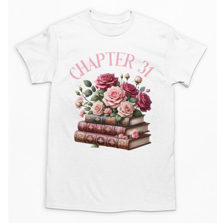 31st Birthday Chapter 31 Birthday Shirt Women Book Lover Unisex T-Shirt