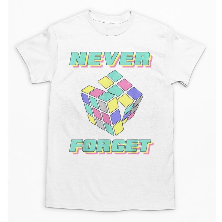 80s 90s Nostalgia Magic Cube Retro Party Costume Unisex T-Shirt