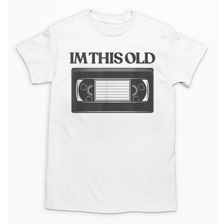 80s VHS Video Cassette Nostalgia Unisex T-Shirt